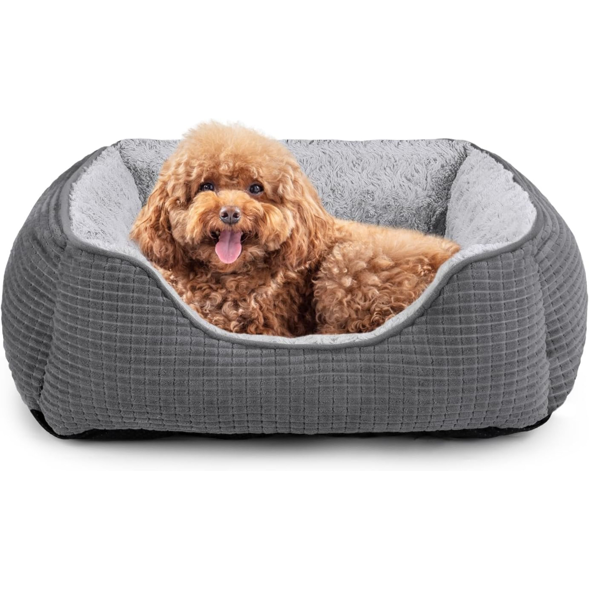 Harmony textured round cat bed best sale